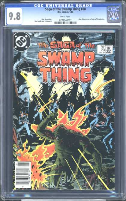 CGC Graded Comics - Saga of the Swamp Thing #20 (CGC)