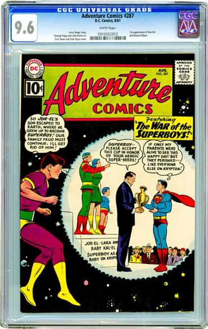 CGC Graded Comics - Adventure Comics #287 (CGC)