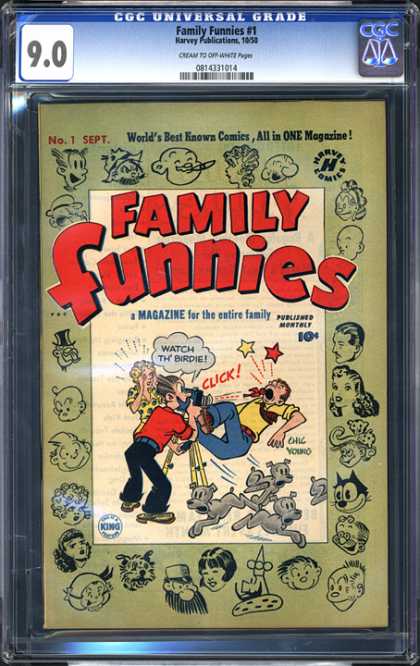 CGC Graded Comics - Family Funnies #1 (CGC)