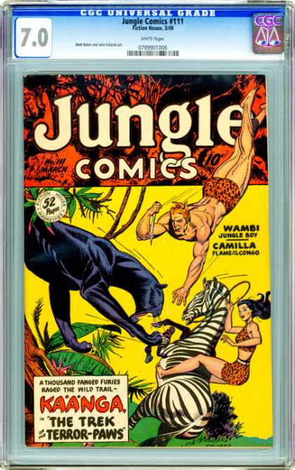 CGC Graded Comics - Jungle Comics #111 (CGC)