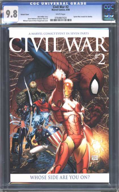 CGC Graded Comics - Civil War #2 (CGC)