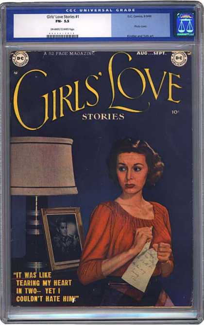 CGC Graded Comics - Girls' Love Stories #1 (CGC)