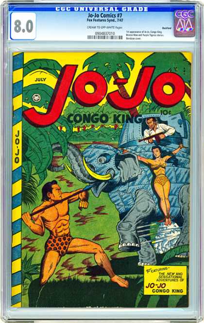 CGC Graded Comics - Jo-Jo Comics #7 (CGC)