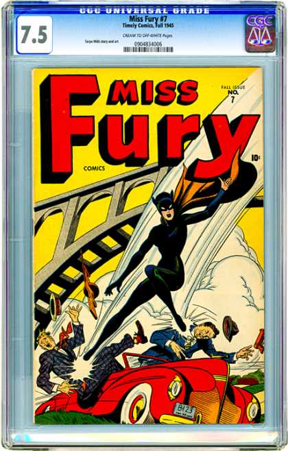 CGC Graded Comics - Miss Fury #7 (CGC)