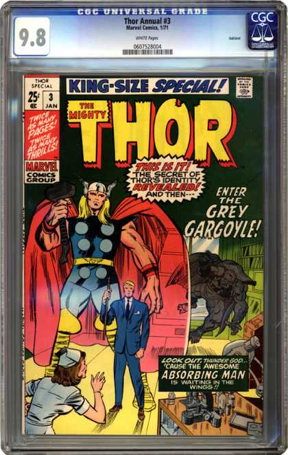 CGC Graded Comics - Thor Annual #3 (CGC)