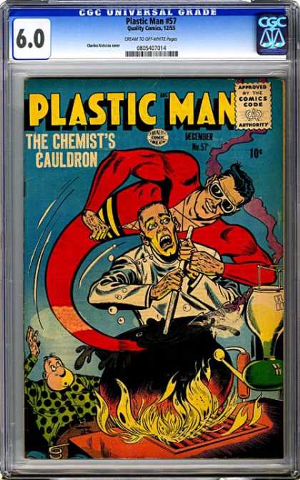CGC Graded Comics - Plastic Man #57 (CGC)
