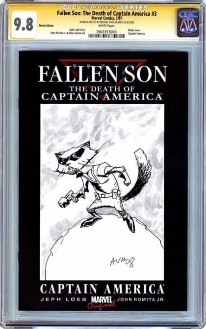 CGC Graded Comics - Fallen Son: The Death of Captain America #3 (CGC)