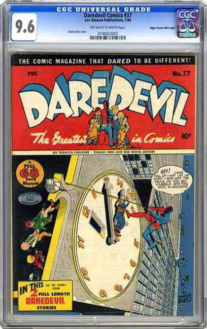 CGC Graded Comics - Daredevil Comics #37 (CGC)