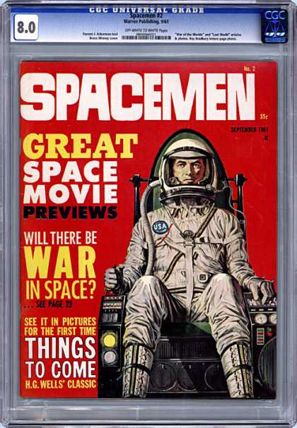 CGC Graded Comics - Spacemen #2 (CGC)