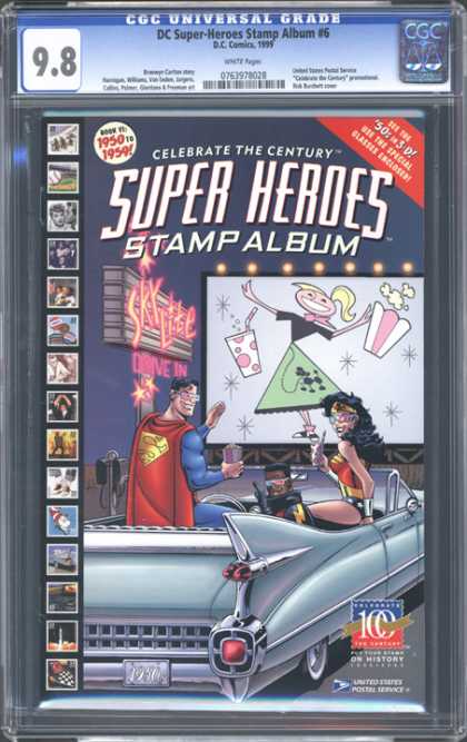 CGC Graded Comics - DC Super-Heroes Stamp Album #6 (CGC)