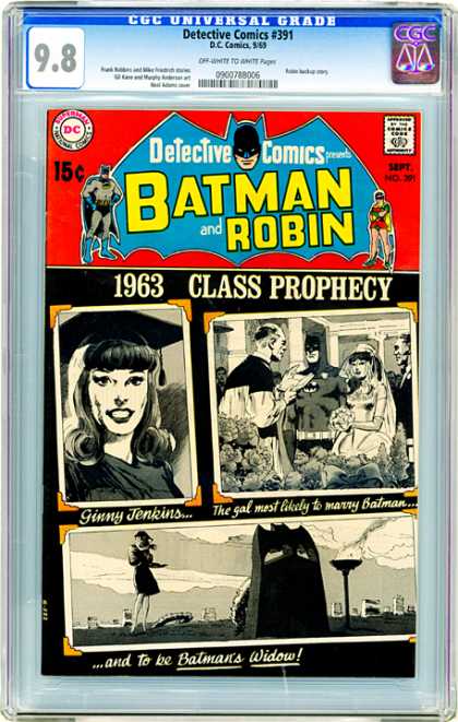 CGC Graded Comics - Detective Comics #391 (CGC)
