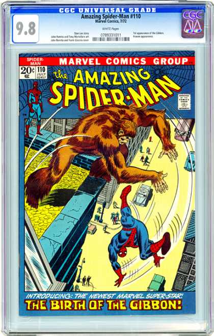 CGC Graded Comics - Amazing Spider-Man #110 (CGC)