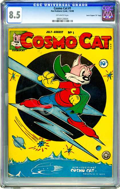 CGC Graded Comics - Cosmo Cat #1 (CGC)