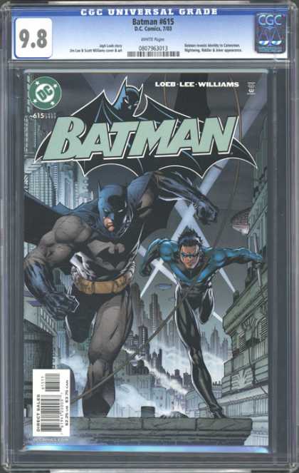 CGC Graded Comics - Batman #615 (CGC) - Batman - Loeb - Lee - Williams - Superhero