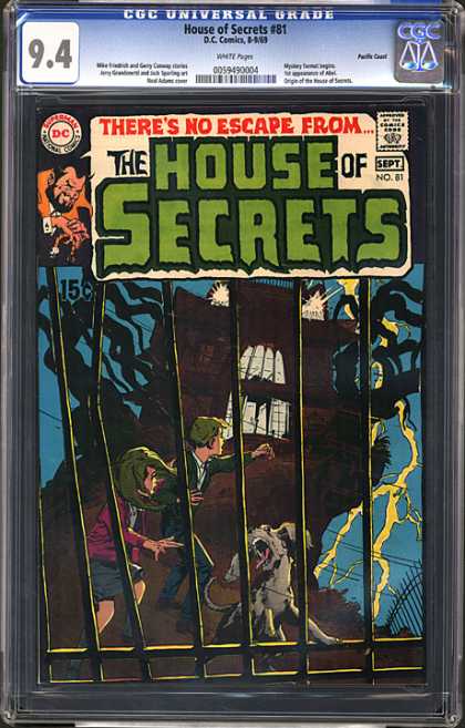 CGC Graded Comics - House of Secrets #81 (CGC)