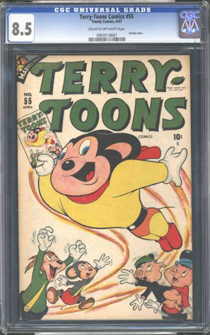 CGC Graded Comics - Terry-Toons Comics #55 (CGC)