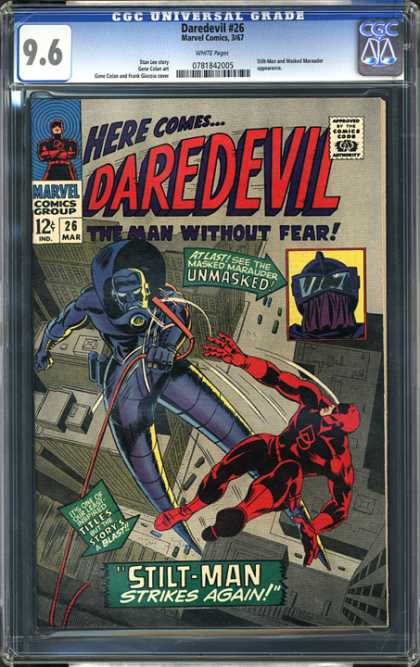 CGC Graded Comics - Daredevil #26 (CGC)