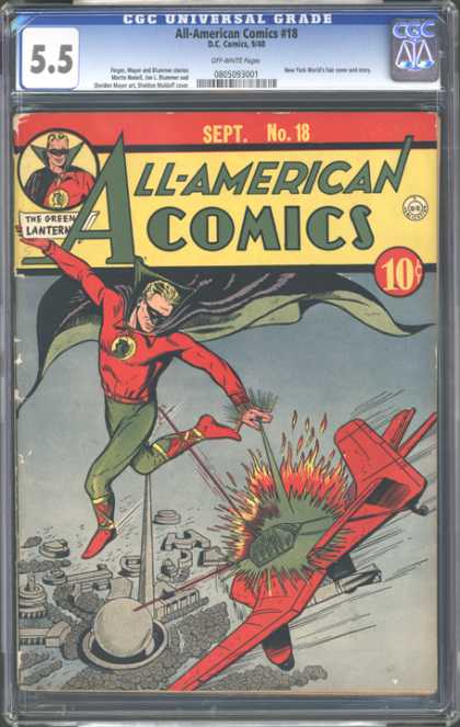 CGC Graded Comics - All-American Comics #18 (CGC)
