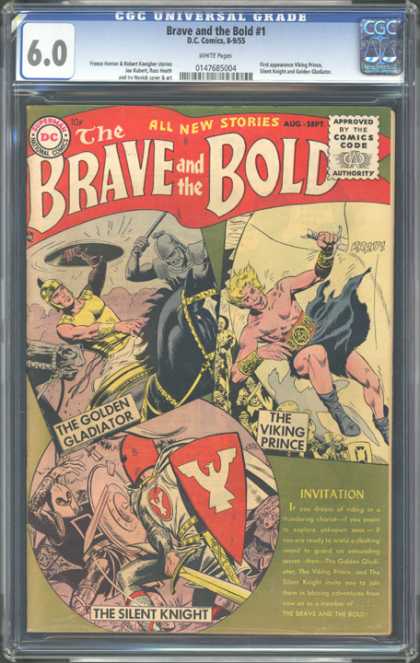 CGC Graded Comics - Brave and the Bold #1 (CGC)