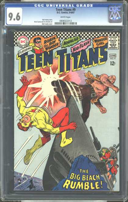 CGC Graded Comics - Teen Titans #9 (CGC)