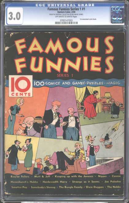 CGC Graded Comics - Famous Funnies Series 1 #1 (CGC)
