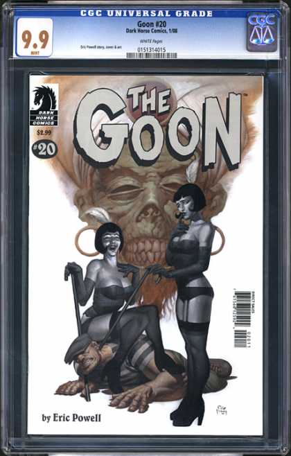 CGC Graded Comics - Goon #20 (CGC) - The Goon - 20 - Eric Powell - Women With Canes - Woman Sitting On Man