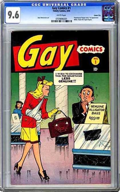 CGC Graded Comics - Gay Comics #1 (CGC)