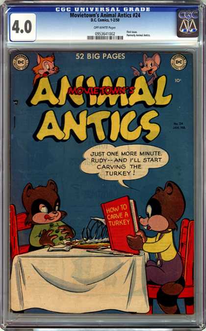 CGC Graded Comics - Movietown's Animal Antics #24 (CGC)