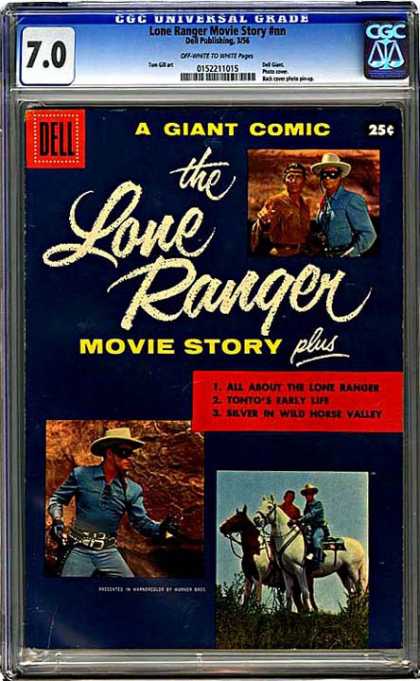CGC Graded Comics - Lone Ranger Movie Story #nn (CGC)