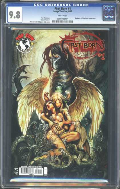 CGC Graded Comics - First Born #1 (CGC) - Angel - Wings - Couple - Monster - Snakes