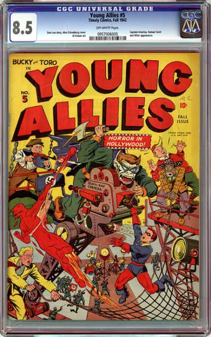 CGC Graded Comics - Young Allies #5 (CGC)