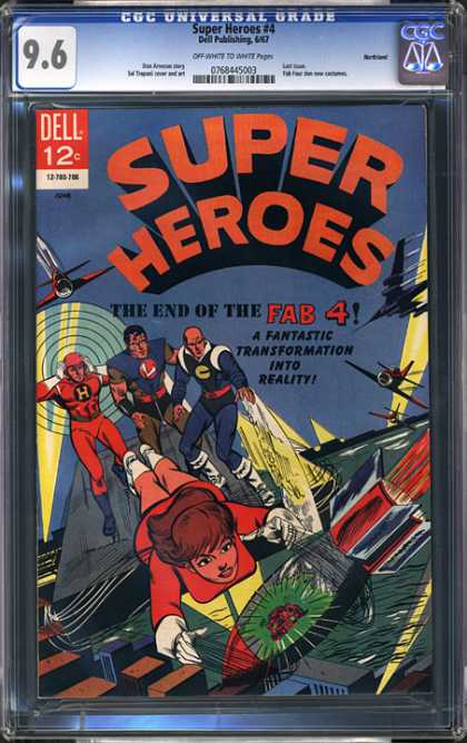CGC Graded Comics - Super Heroes #4 (CGC)