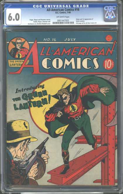 CGC Graded Comics - All-American Comics #16 (CGC)