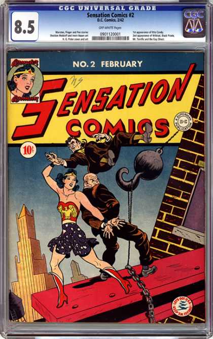 CGC Graded Comics - Sensation Comics #2 (CGC)
