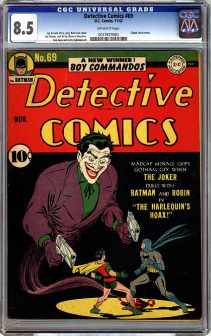CGC Graded Comics - Detective Comics #69 (CGC)