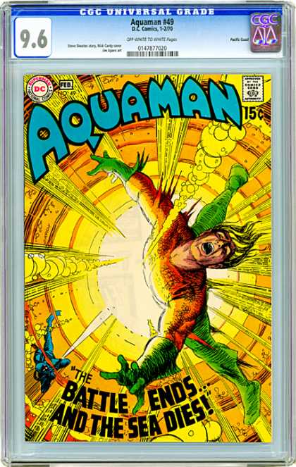 CGC Graded Comics - Aquaman #49 (CGC)