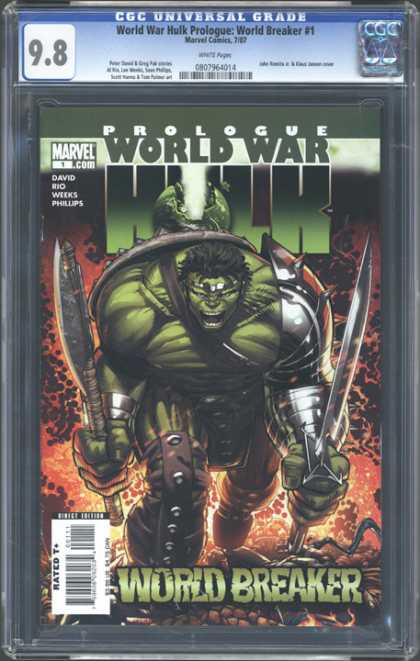 CGC Graded Comics - World War Hulk Prologue: World Breaker #1 (CGC)