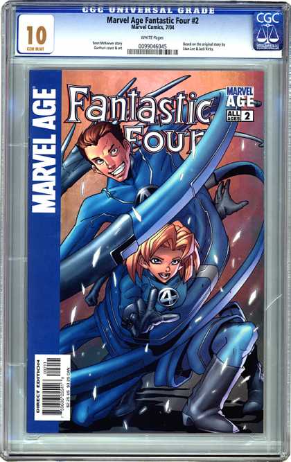 CGC Graded Comics - Marvel Age Fantastic Four #2 (CGC)