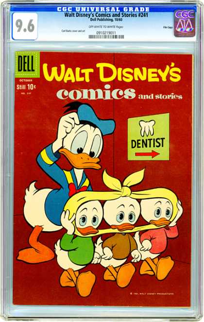 CGC Graded Comics - Walt Disney's Comics and Stories #241 (CGC)