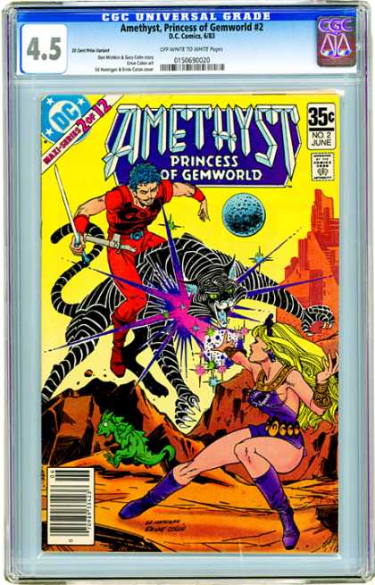 CGC Graded Comics - Amethyst, Princess of Gemworld #2 (CGC)