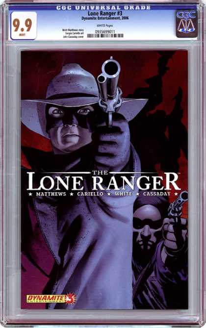 CGC Graded Comics - Lone Ranger #3 (CGC) - Pistol