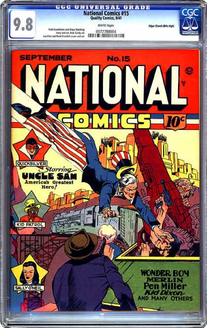 CGC Graded Comics - National Comics #15 (CGC)