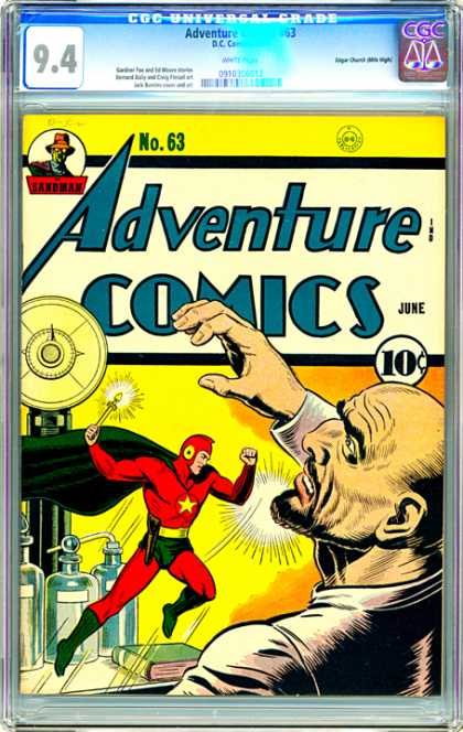CGC Graded Comics - Adventure Comics #63 (CGC)