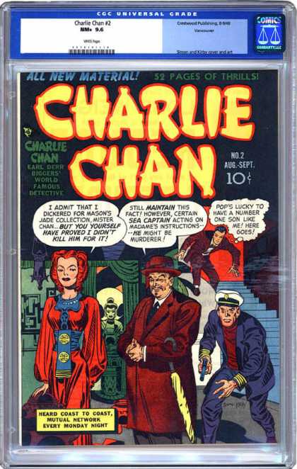 CGC Graded Comics - Charlie Chan #2 (CGC)