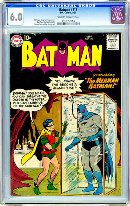 CGC Graded Comics - Batman #118 (CGC)