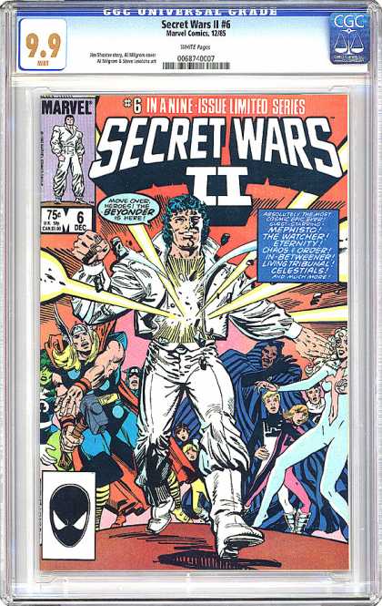 CGC Graded Comics - Secret Wars II #6 (CGC) - 99 - Marvel - Secret Wars Ii - 6dec - 75c