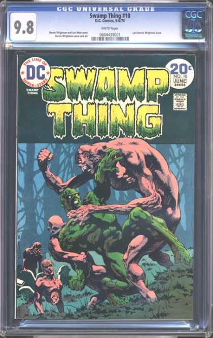 CGC Graded Comics - Swamp Thing #10 (CGC)