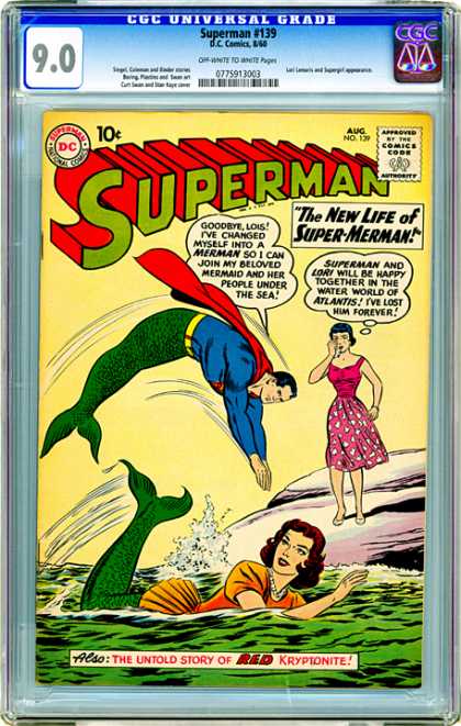 CGC Graded Comics - Superman #139 (CGC)