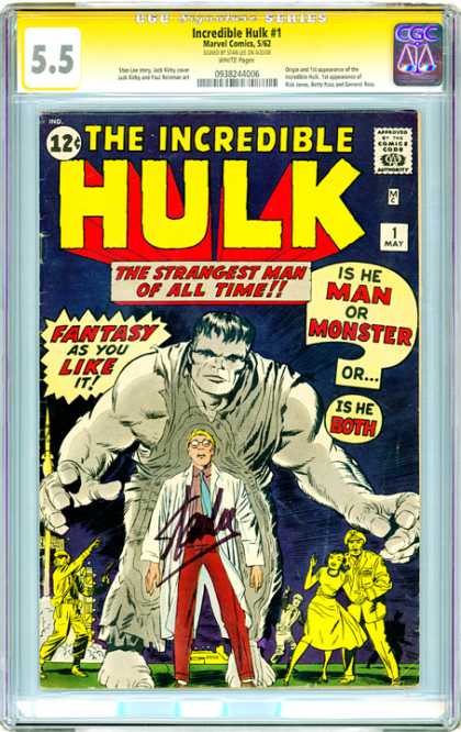 CGC Graded Comics - Incredible Hulk #1 (CGC)