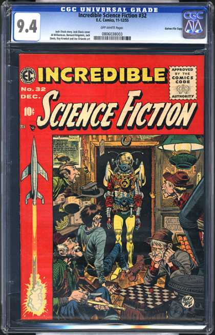 CGC Graded Comics - Incredible Science Fiction #32 (CGC)